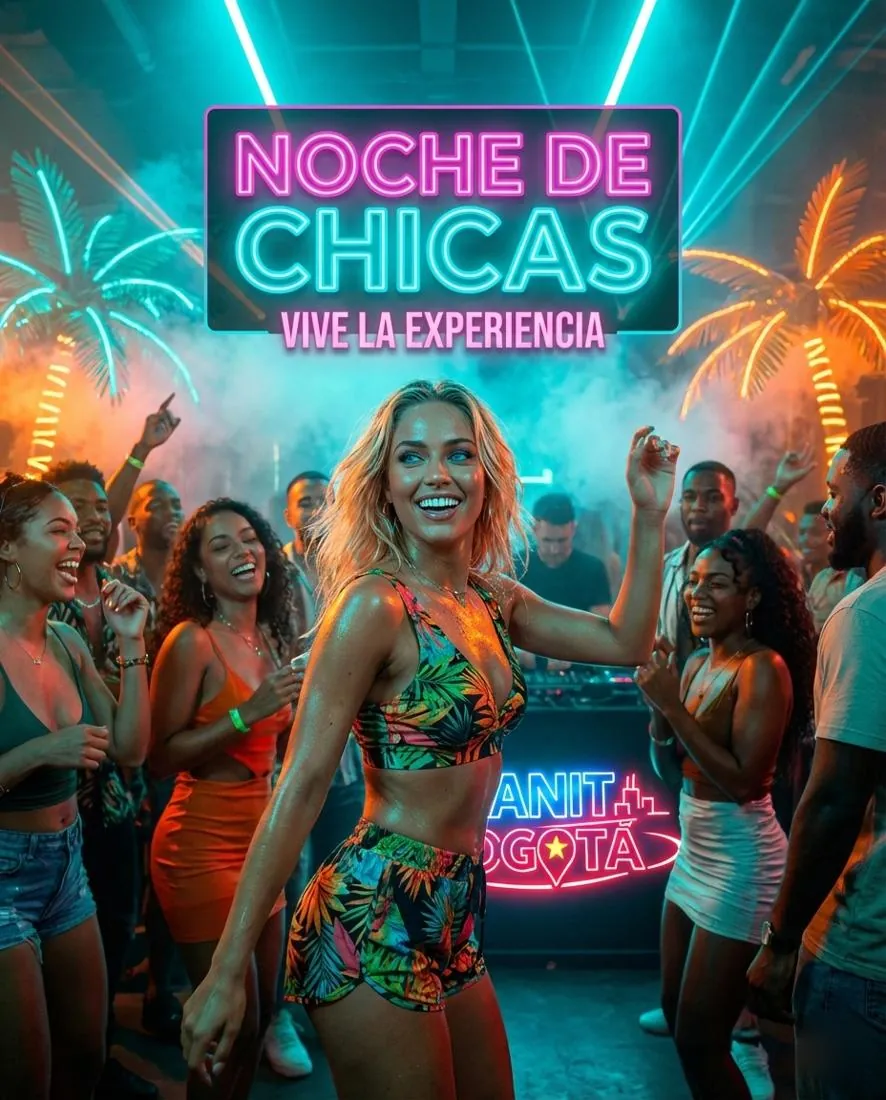 Chicas celebrando en la Noche de Chicas