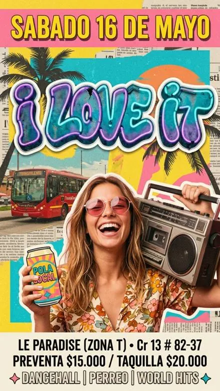Flyer I LOVE IT Volumen 1, número 4
